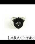 LARA Christie*ララクリスティー サザン クロス リング [BLACK Label]
