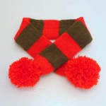 犬用手編みマフラー（クリスマス）-Sサイズ 【Scubed】