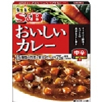 エスビー食品　Ｓ＆Ｂなっとくのおいしいカレー中辛180ｇ