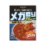 ハチ食品　メガ盛りカレー辛口 300g