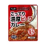 ハチ食品　こってり濃厚ビーフカレー（中辛） 200g