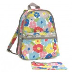 夏の気分を盛り上げる「FLOWER POWER」シリーズ☆　 LESPORTSAC フラワーパワー 7812 リュックサック 070603(F)