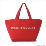 【即納】限定◆メール便可◆DEAN＆DELUCA（ディーンアンドデルーカ）トートバッグ　Ｓ　レッド